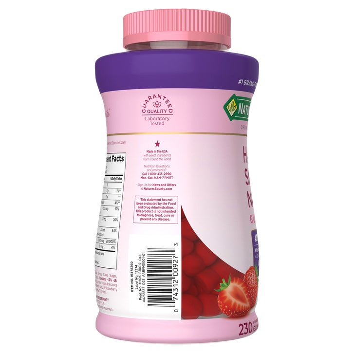 Nature's Bounty Hair, Skin and Nails Advanced, 230 Gummies(Exp:04/2027)_3