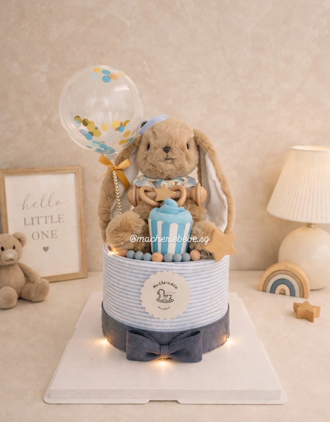 🐰1-tier Classic Pyjamas Bunny Boy_0