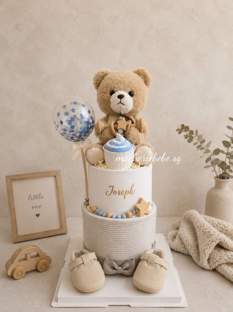 🧸 2-tier Brown bear 