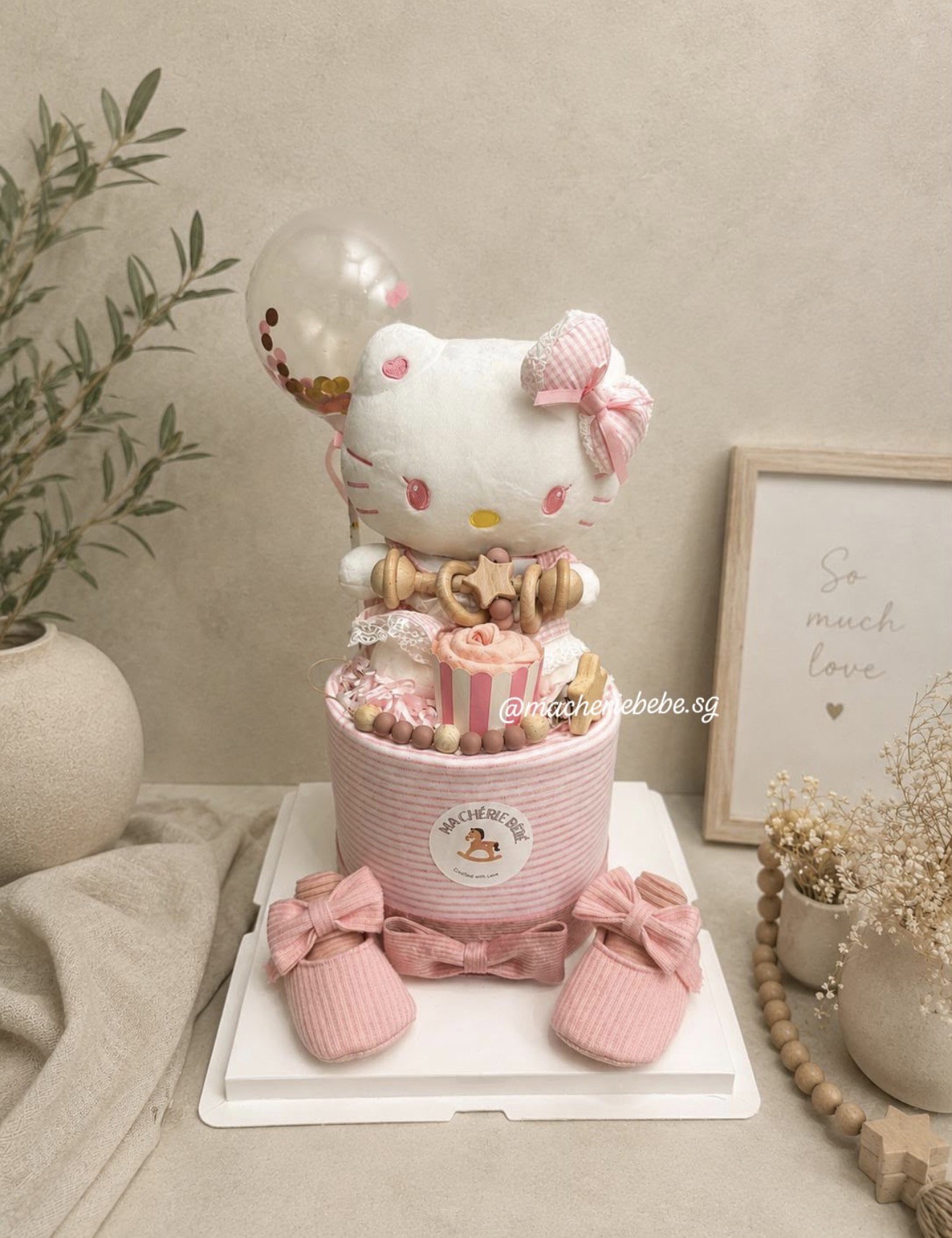 🐱 1-tier Pink Kitty _0
