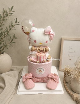 🐱 1-tier Pink Kitty 