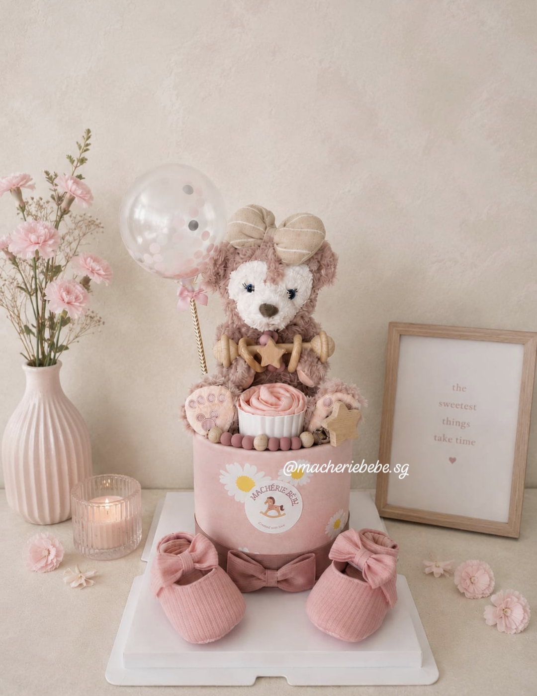 🎀 1-tier Sweet Girl Bear 