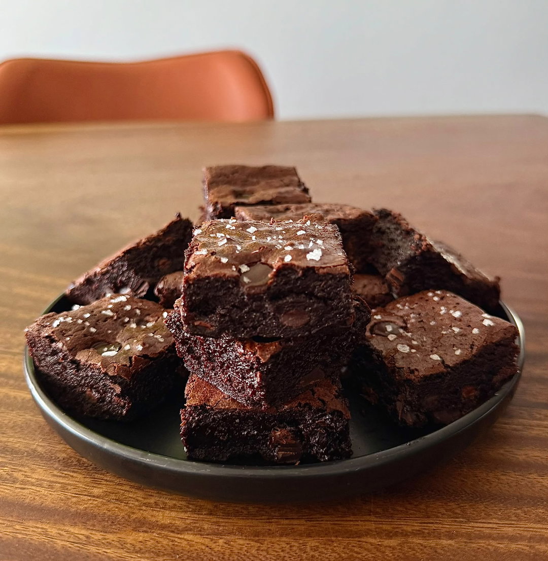 Dark Chocolate Brownies (1 pc)