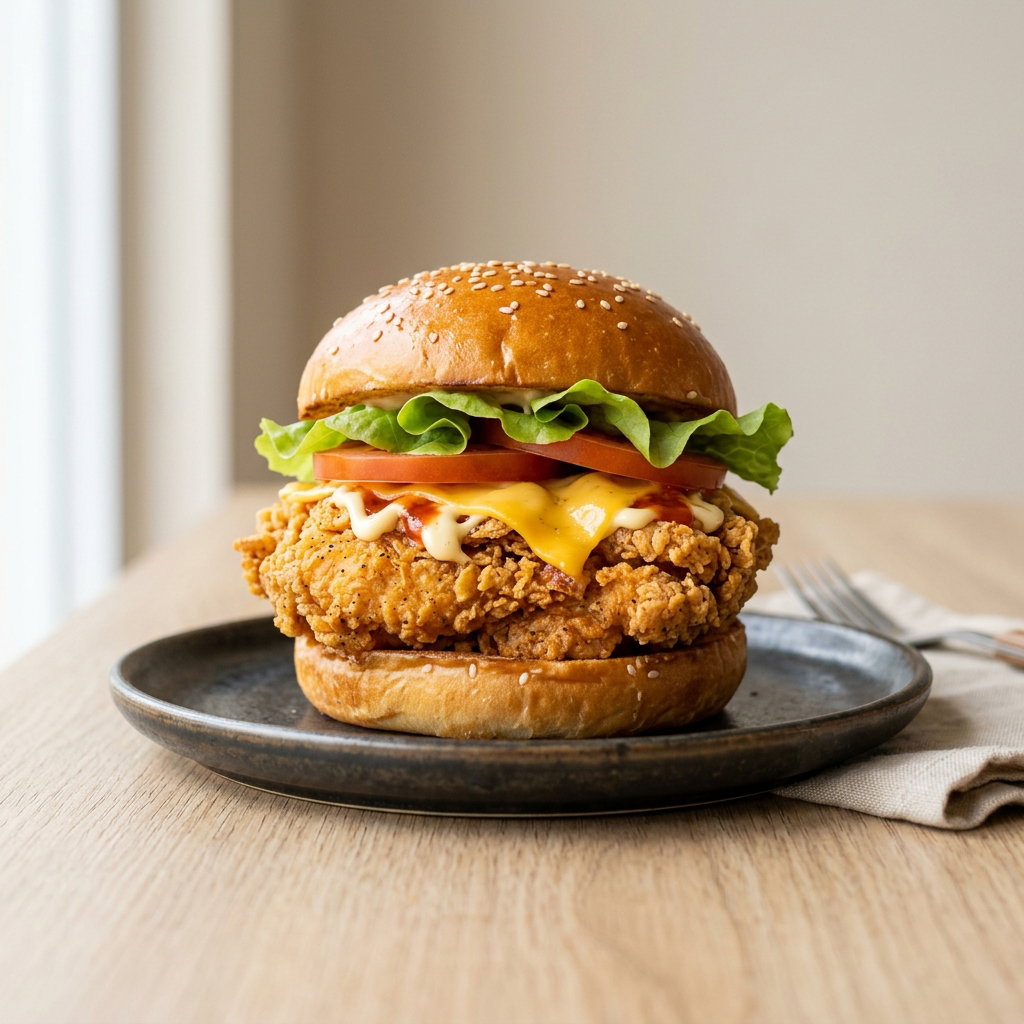 Burger Ayam Crispy Special _0