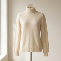 Sweater turtle neck long sleeves