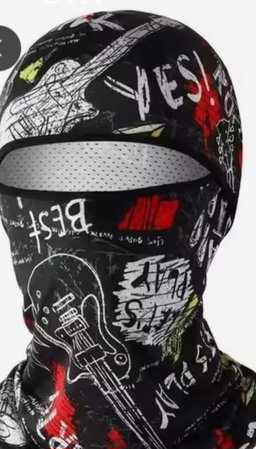 Slick head cover mask