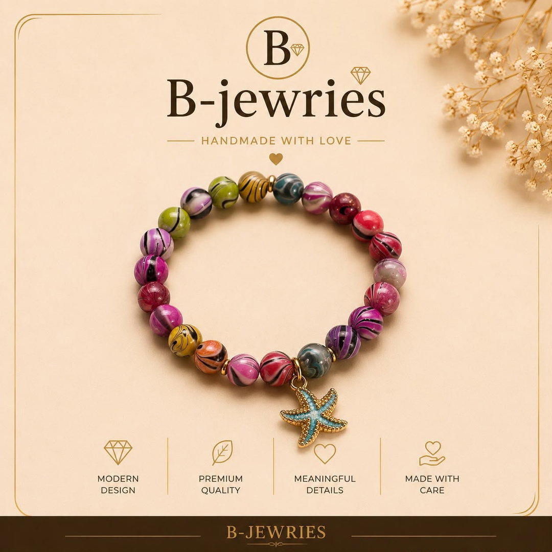 Color beads bracelet 