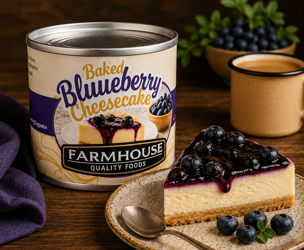 Baked Blueberry Cheesecake (200g)