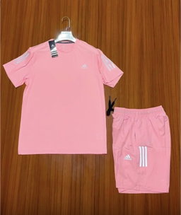 Ensemble Sport Homme Adidas - T-shirt + Short Bleu Marine