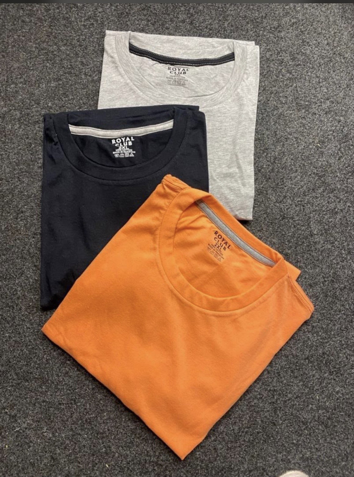 Pack 3 T-shirts Essentiels Royal Club - Coton 100% _3