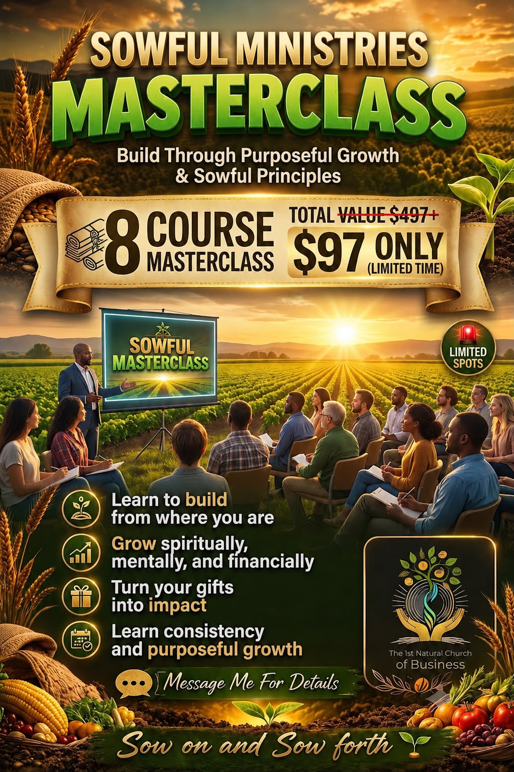 Access to The Sowful Ministries MasterClass & Ecosystem