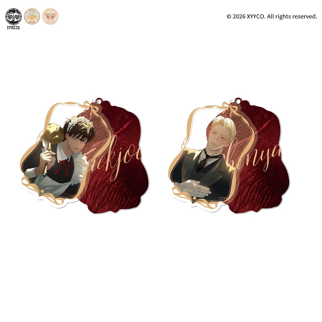 “Butler & Maid” - Codename Anastasia Acrylic Charm Set