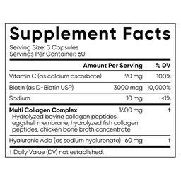 Sports Research Multi Collagen, 180 Capsules(Exp:10/2028)