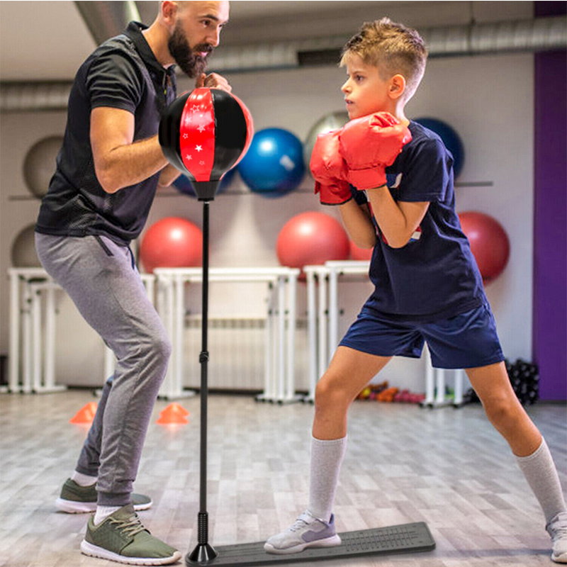 Children's Punching Ball With Stand And Gloves Boxing Set_2