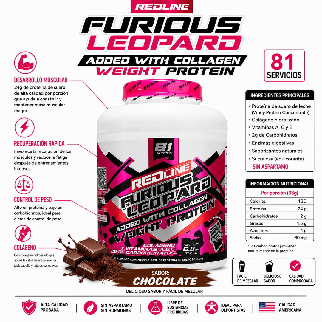 RedLine Furious Leopard 81 servicios