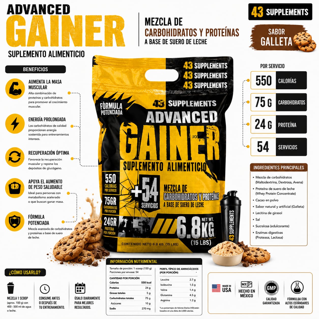 43 Supplements Advanced Gainer_2