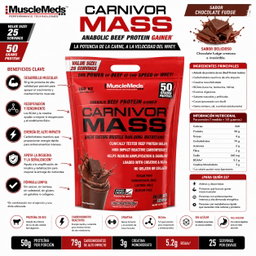 Carnivor Mass MuscleMeds 25 servicios