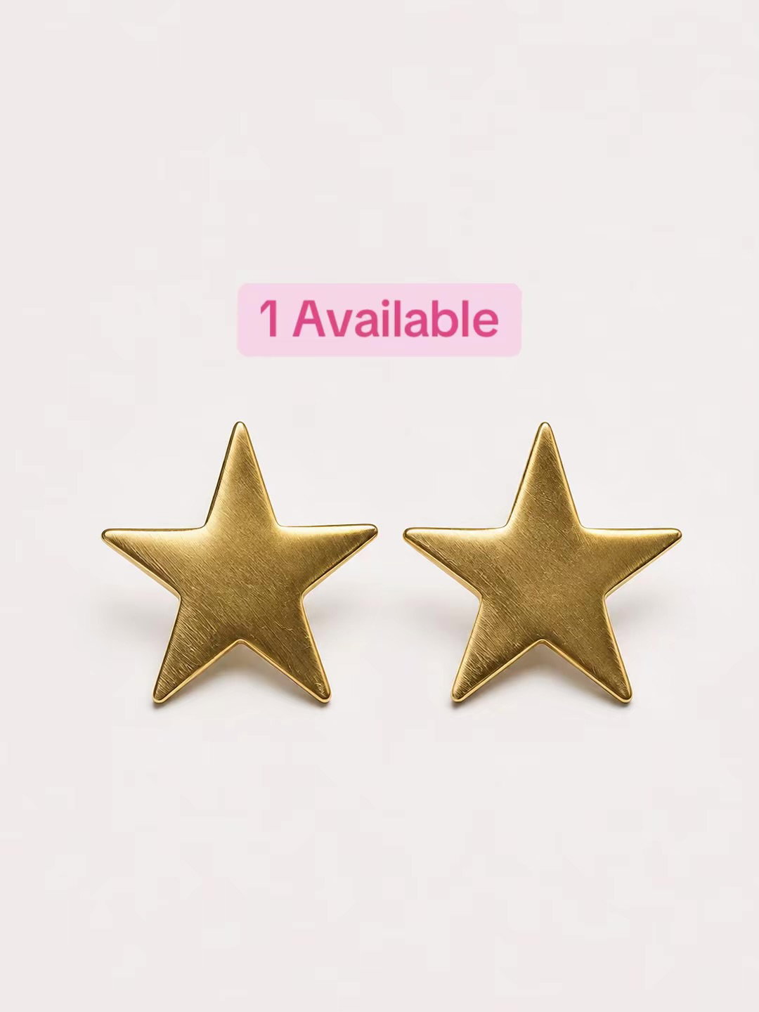 Gold Star Earrings