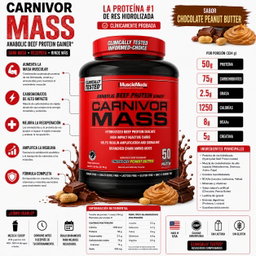 MuscleMeds Carnivor Mass 14 servicios
