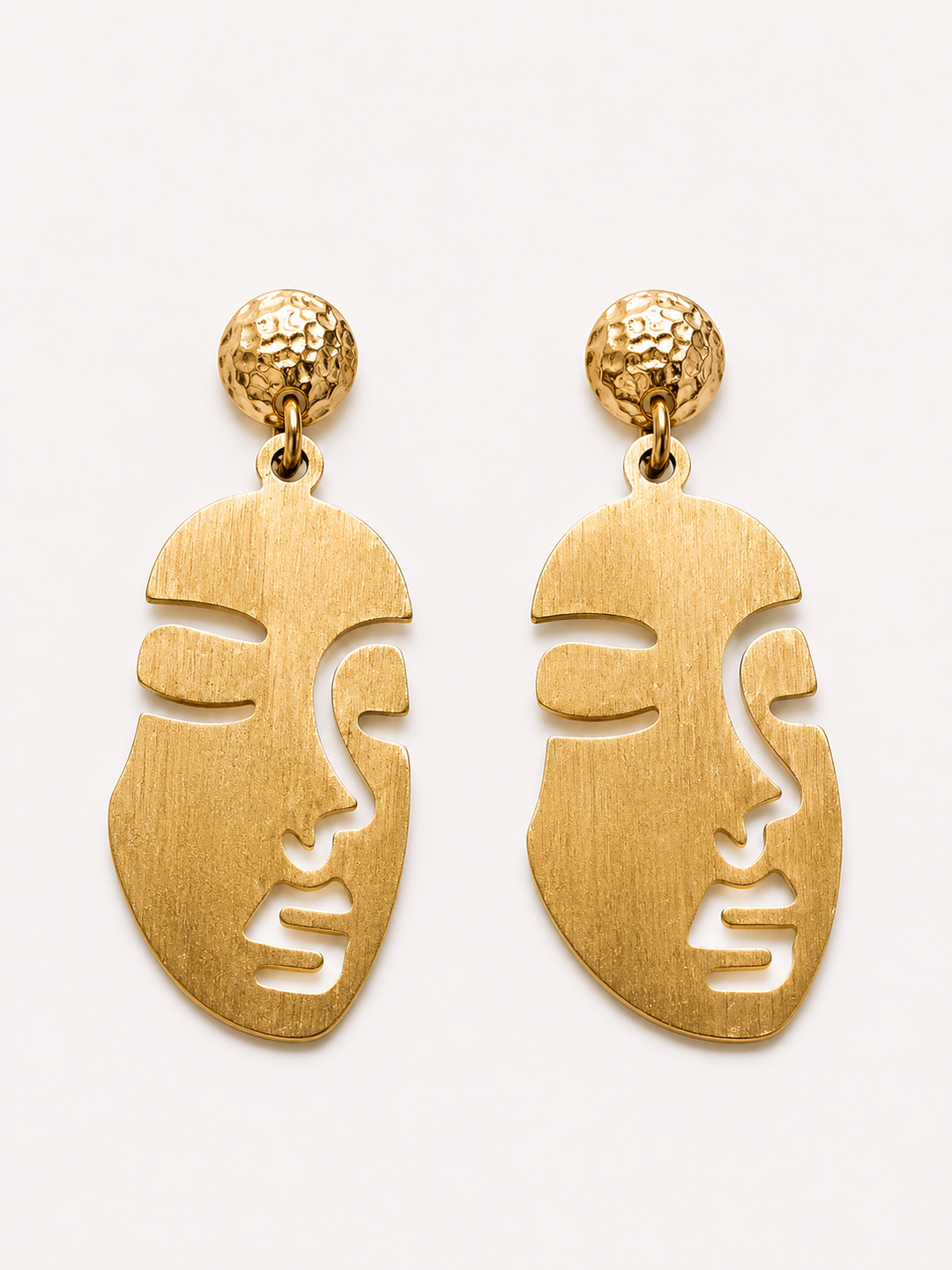 Muse Face Earrings