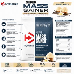 DYMATIZE Super Mass Gainer 16 porciones