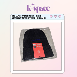 BTS JAPAN WORLD TOUR - ‘LOVE YOURSELF’ Official MD Beanie