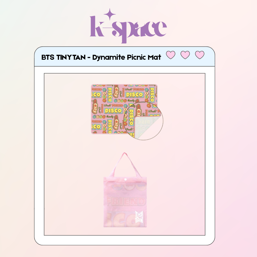 BTS TINYTAN - Dynamite Picnic Mat