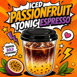 Iced Passionfruit Tonic Espresso