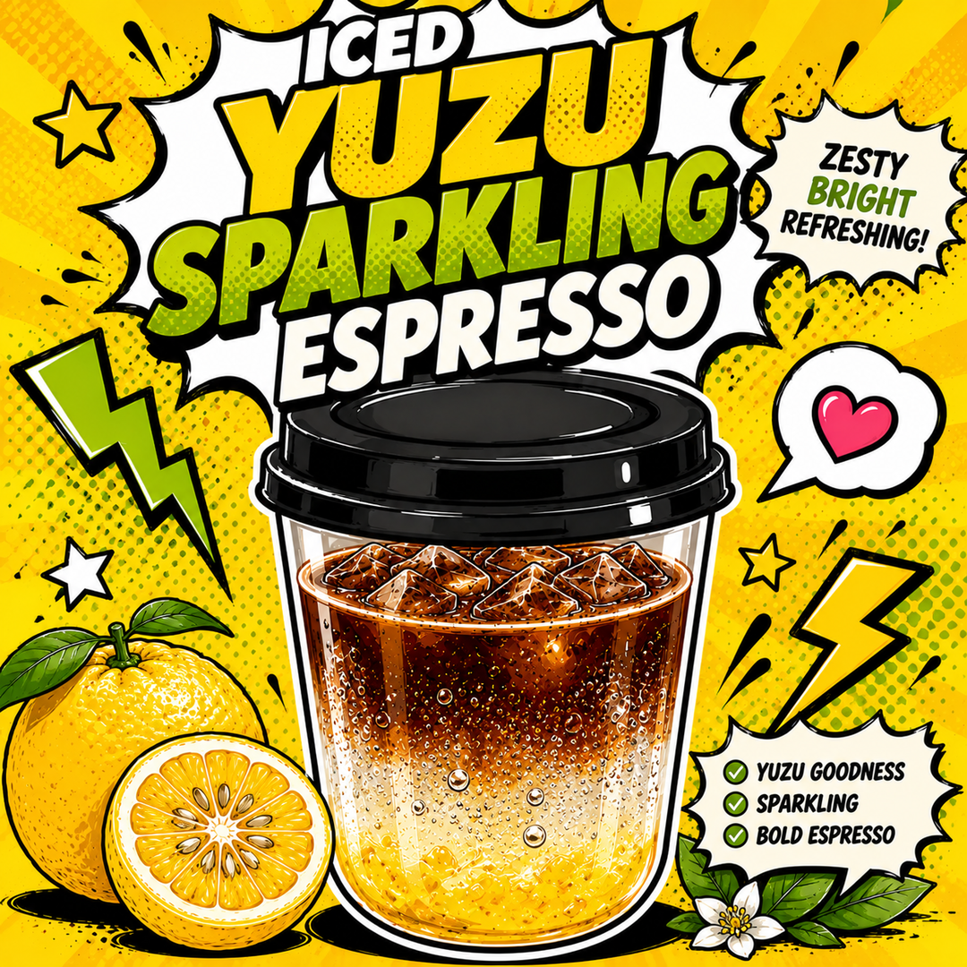 Iced Sparkling Yuzu Espresso