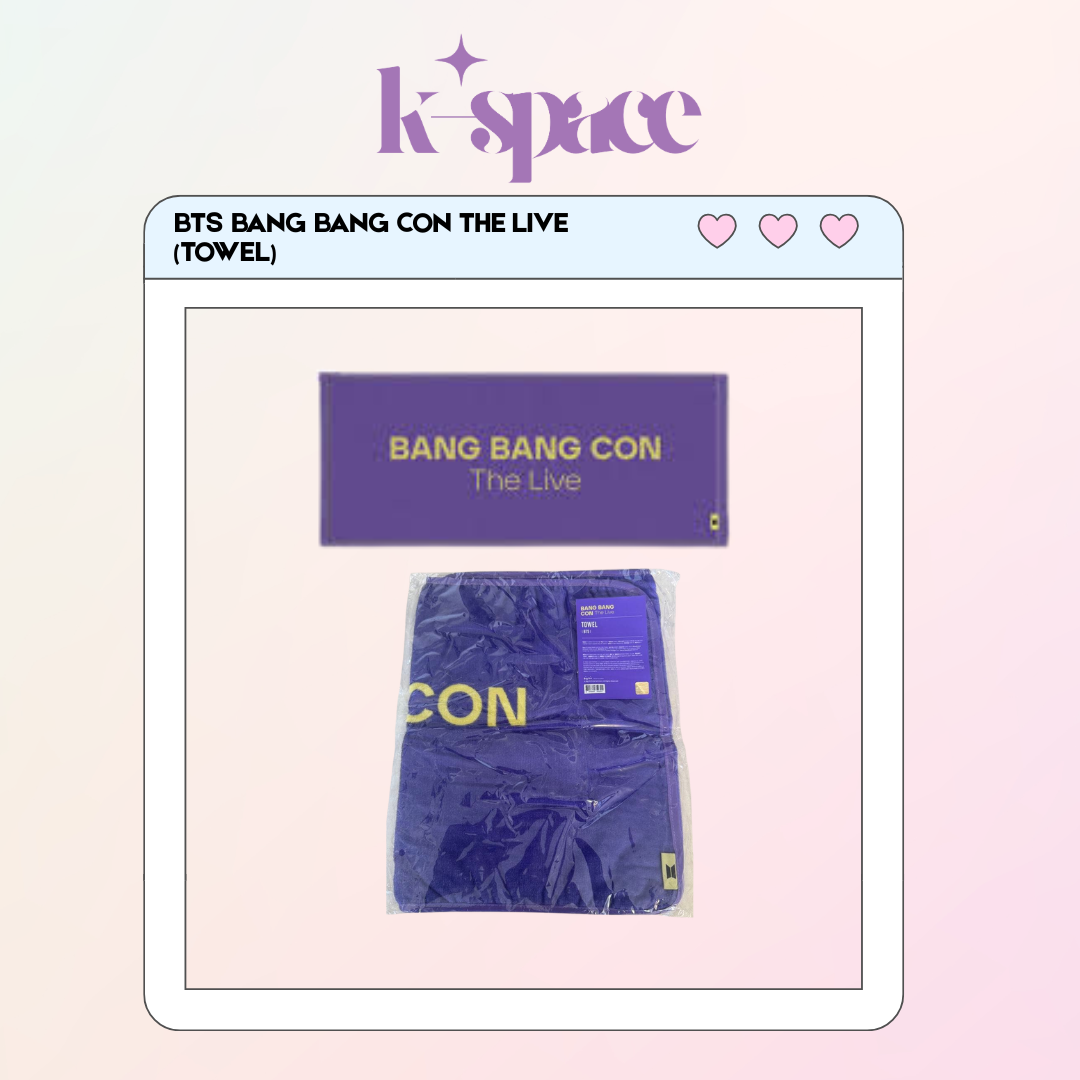 BTS BANG BANG CON THE LIVE - Towel