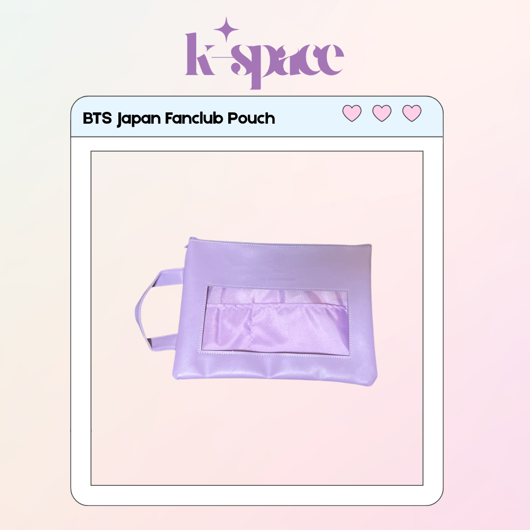 BTS JAPAN FANCLUB POUCH