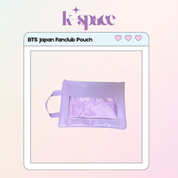 BTS JAPAN FANCLUB POUCH