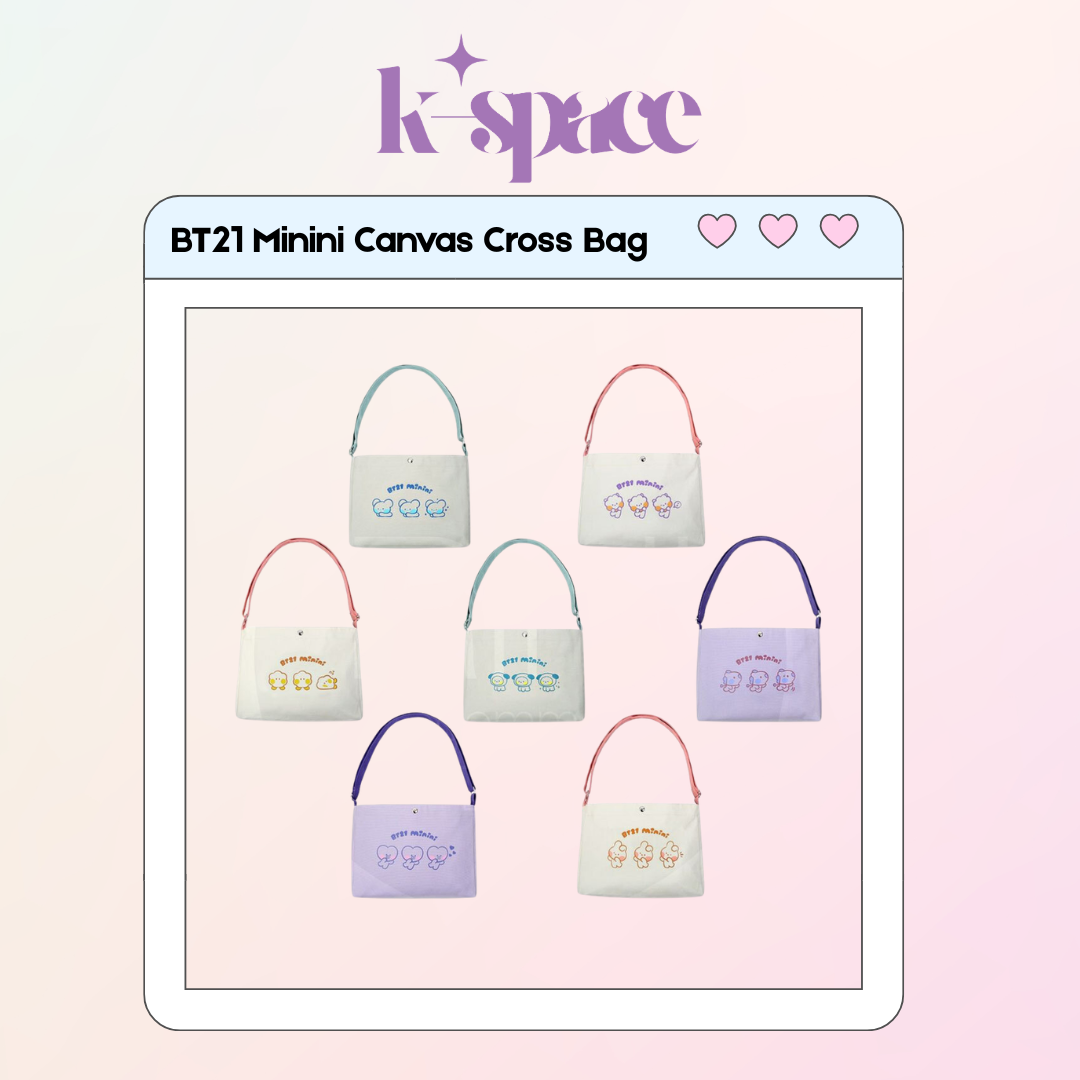 BT21 Minini Canvas Cross Bag