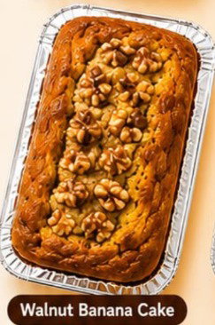 Walnut Banana Cake（核桃香蕉蛋糕）