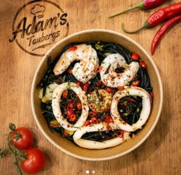Squid Ink Seafood Pasta