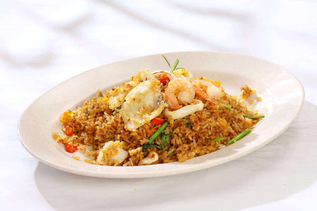 Tom Yum Seafood Fried Rice 冬炎海鲜炒饭