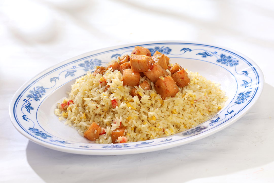 Luncheon Meat Fried Rice 午餐肉炒饭