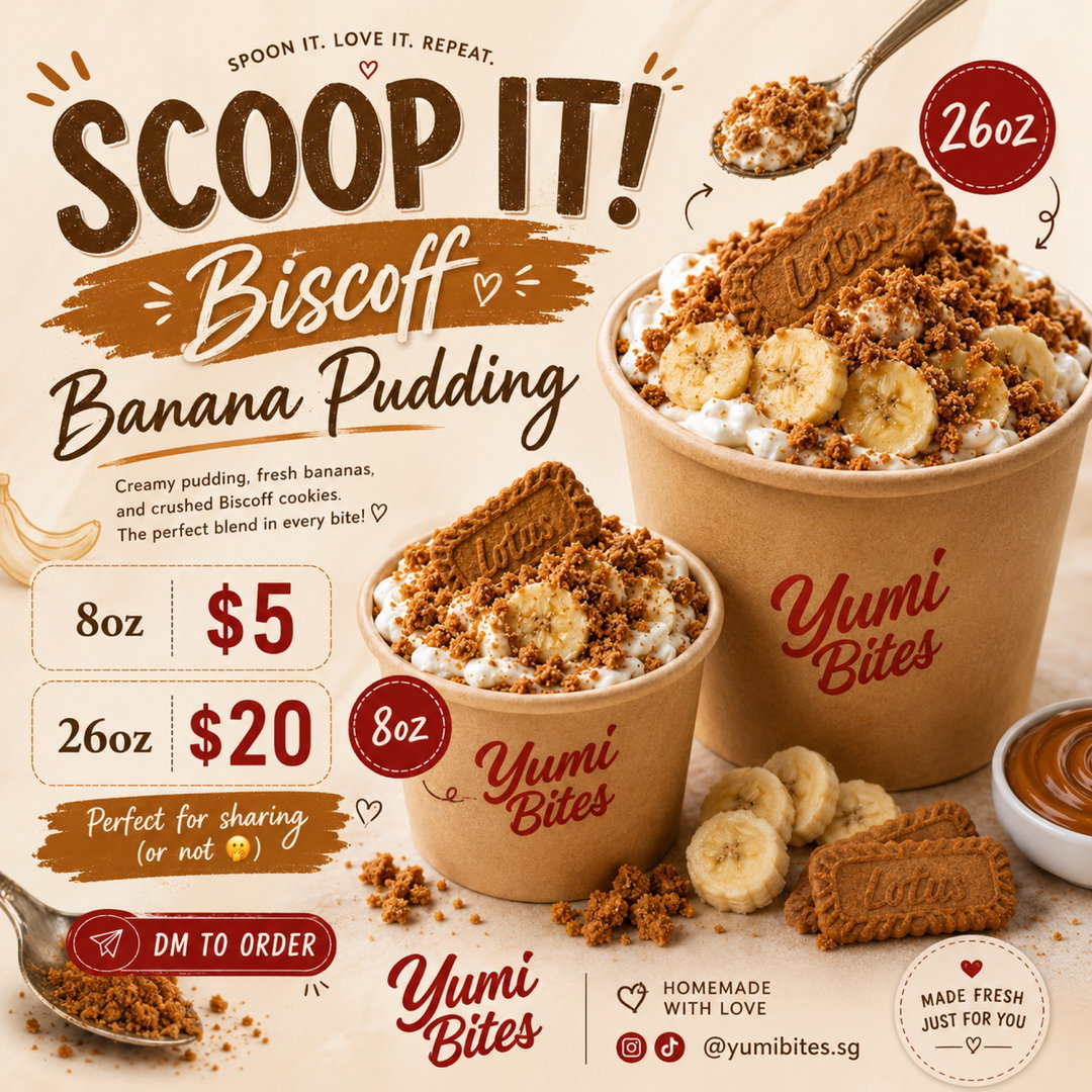 Scoop it! Biscoff Banana Pudding [Special Offer!]