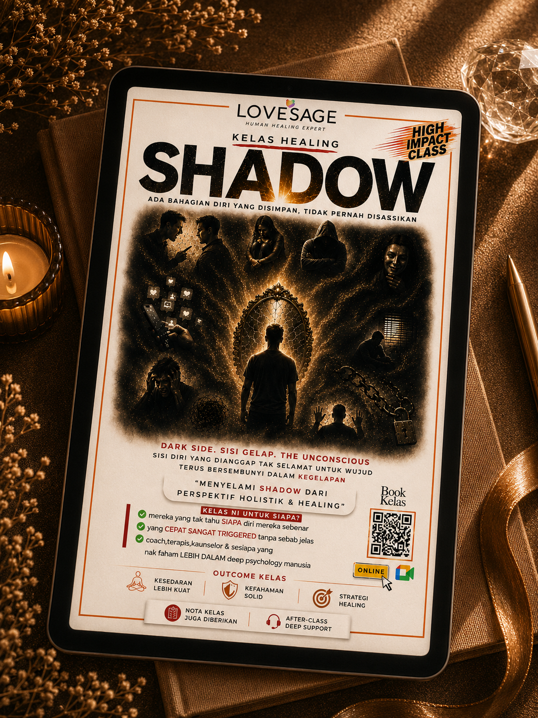 Shadow : Ada bahagian diri yang disimpan.Tidak pernah disaksikan _1