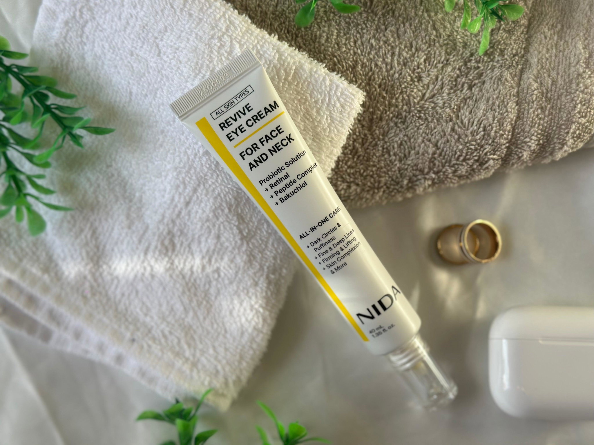 ✨Crema para ojos NIDA Revive para rostro y cuello_0