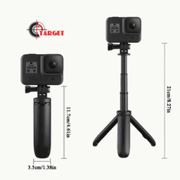 Portable Vlog Selfie Stick Tripod Stand