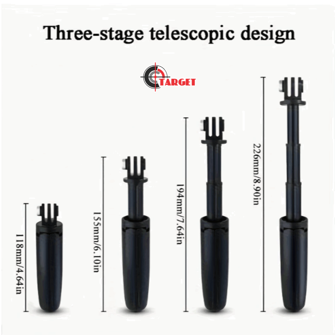 Portable Vlog Selfie Stick Tripod Stand_4