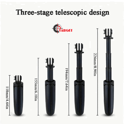 Portable Vlog Selfie Stick Tripod Stand