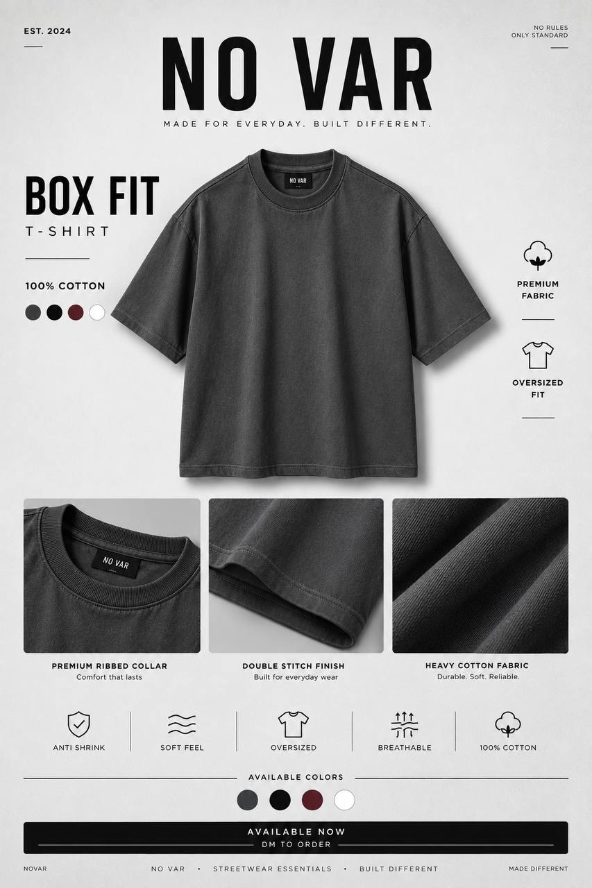 Box Fit Te-Shirts
