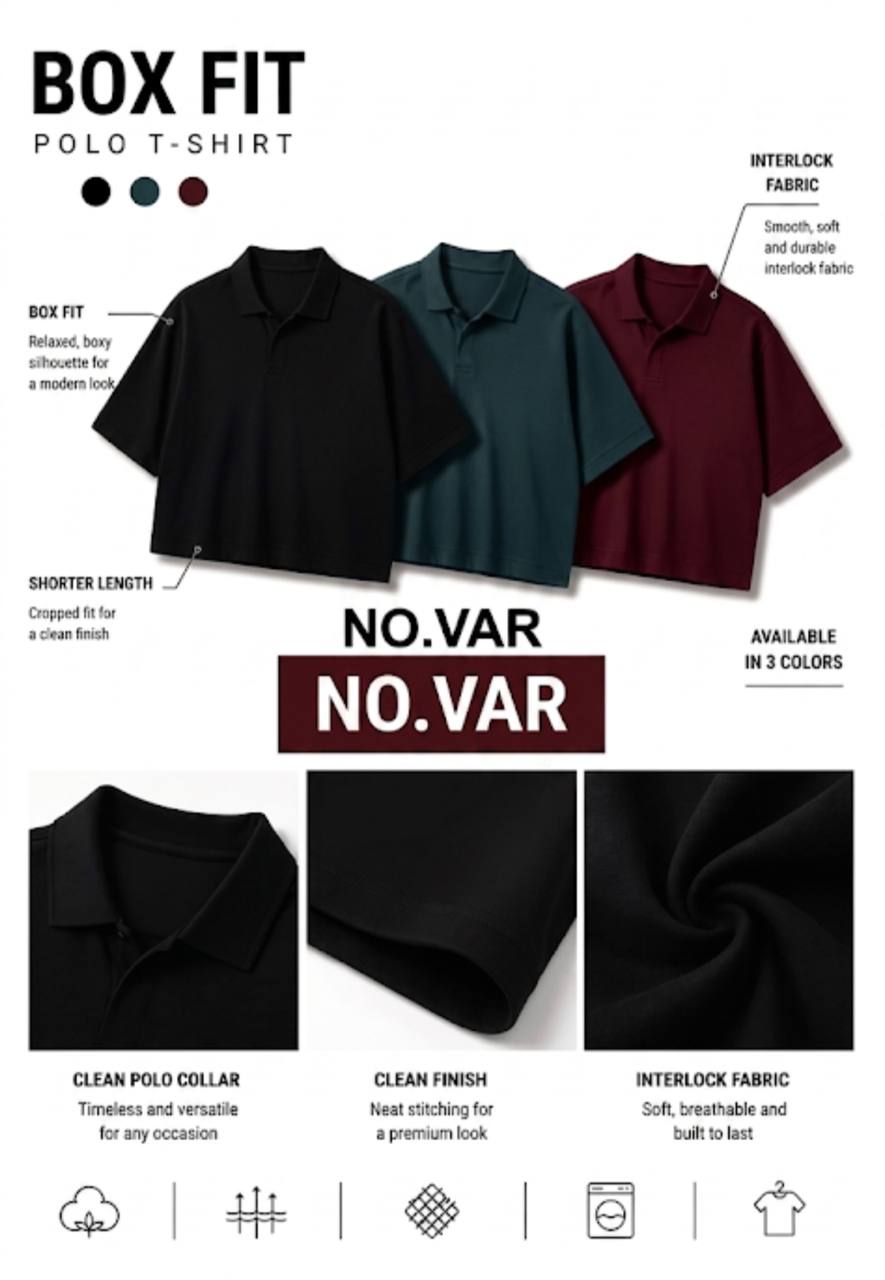 Polo Te-shirt Box Fit  _0