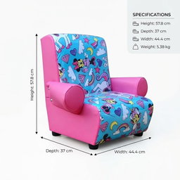 Kidsrock Metro Minnie Junior Chair