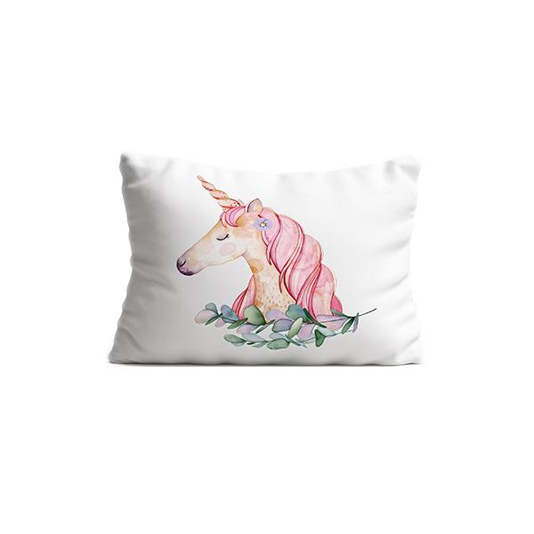 Kidsrock Sleeping Unicorn Cushion  (30 cm x 50 cm )