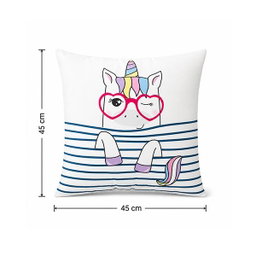 Kidsrock Cool Pig Cushion  (45 cm x 45 cm )