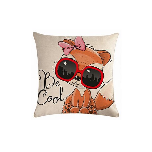 Kidsrock Cool Fox Cushion  (45 cm x 45 cm )_0