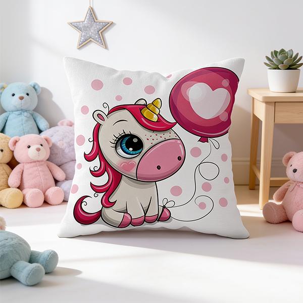Kidsrock Unicorn Heart Cushion  (45 cm x 45 cm )_3
